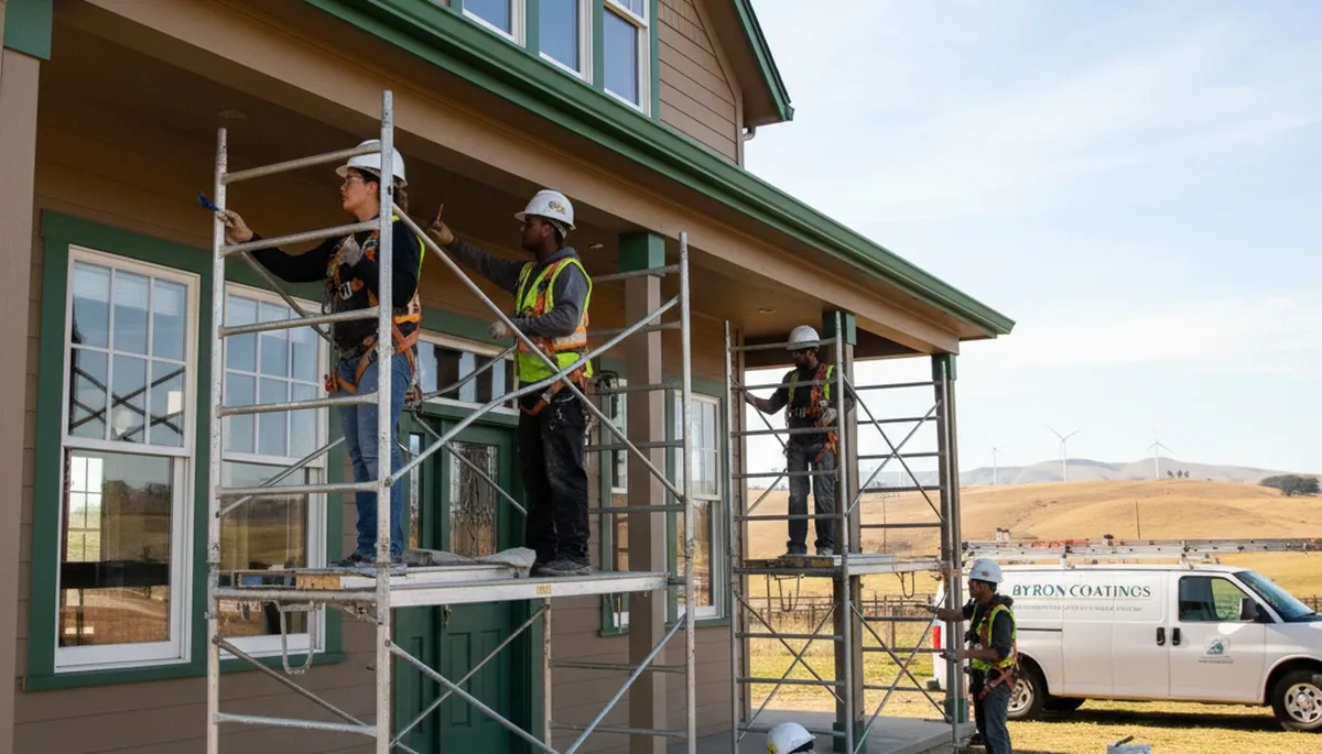 Painting contractors in Stockton, CA providing professional interior and exterior painting services