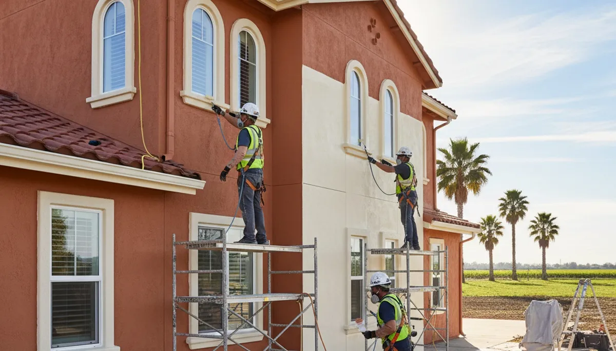 Stockton, CA painting contractors for residential and commercial interior and exterior painting services