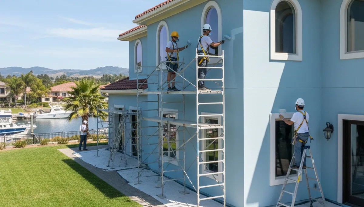 Painting contractors in Stockton, CA providing professional interior and exterior painting services