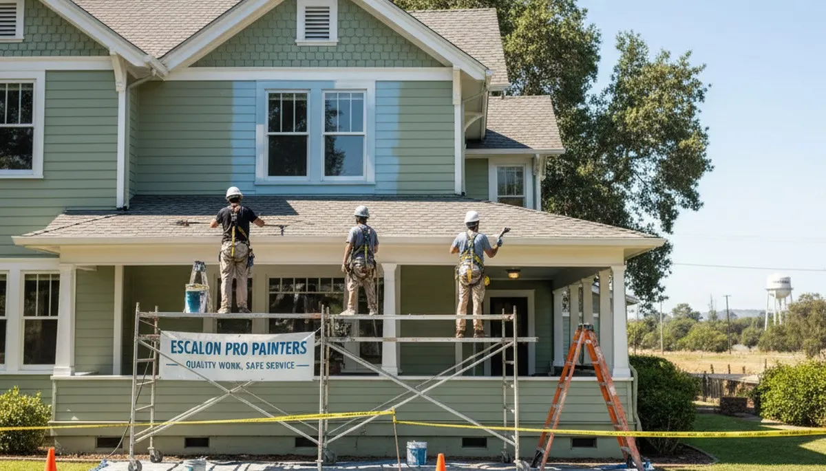 Professional painting contractor services in Stockton, CA for residential and commercial properties
