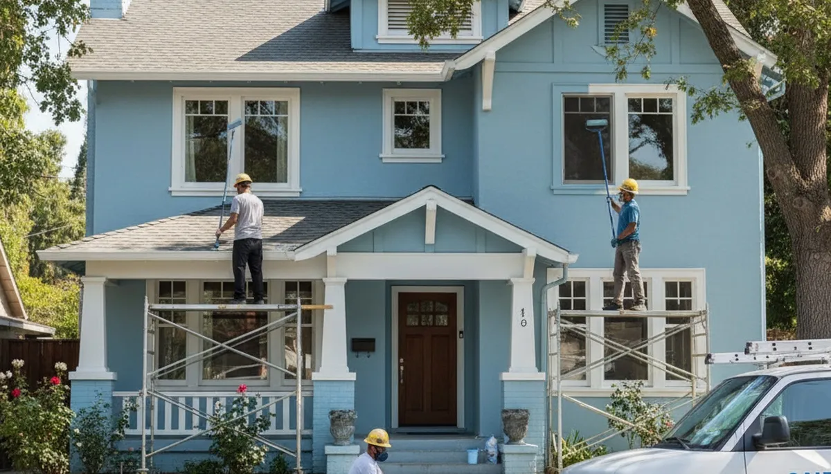 Painting contractors in Stockton, CA providing professional residential and commercial painting services