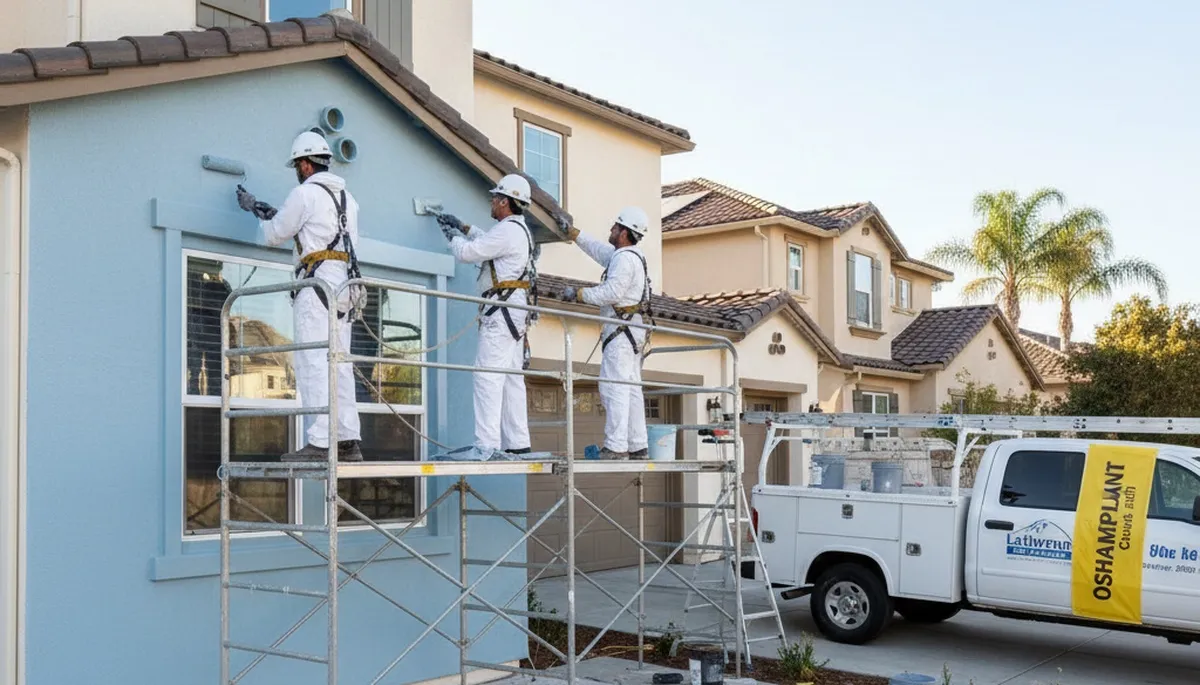 Painting contractors in Stockton, CA providing professional interior and exterior painting services