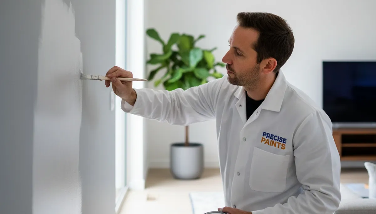 Stockton, CA painting contractors for paint touch-up services on chipped, scuffed, and peeling walls