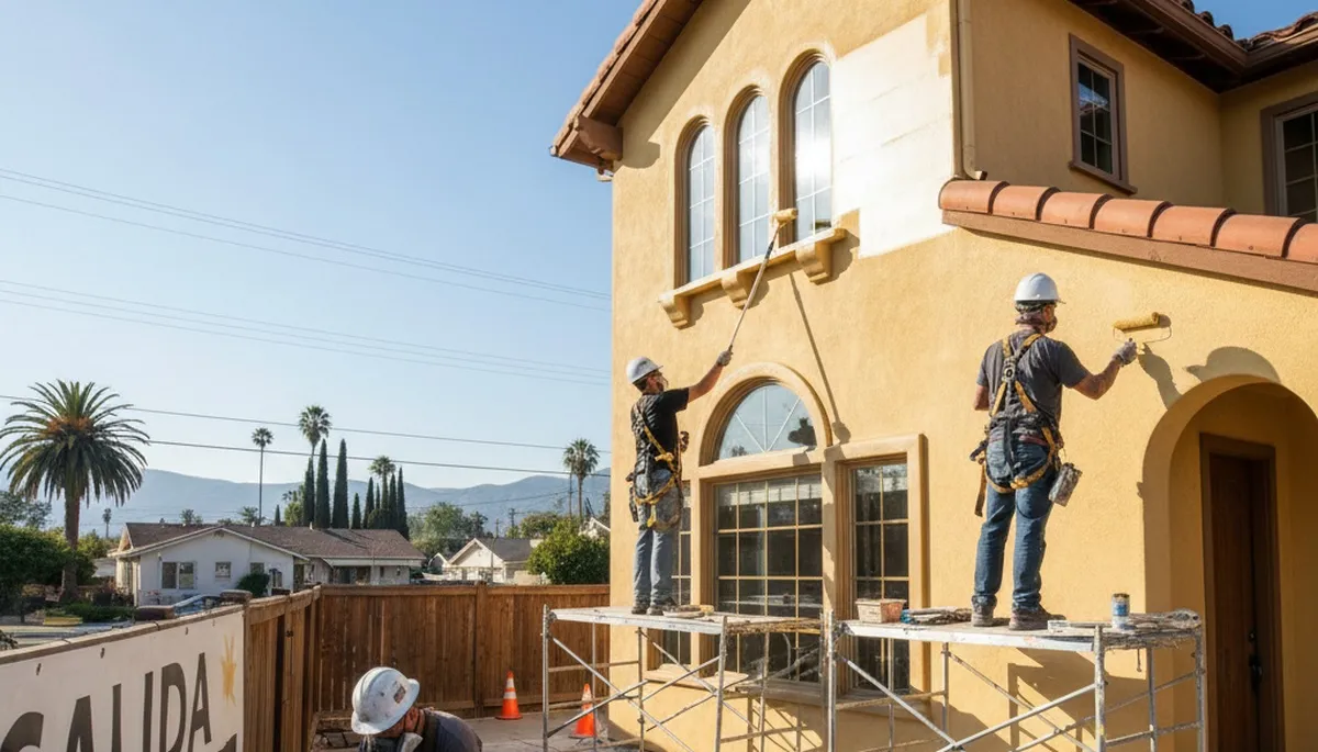 Painting contractors in Stockton, CA delivering professional interior and exterior painting services